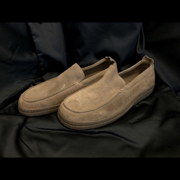 American Eagle Suede Crepe Sole Loafers Size 12M - Picture 1 of 7